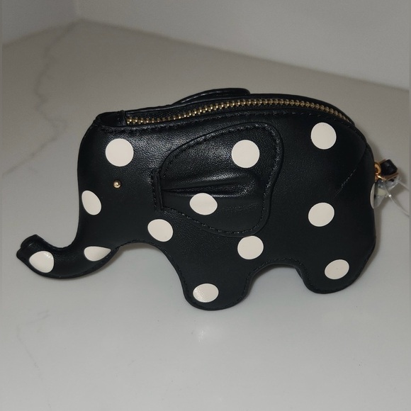 Kate Spade Accessories - NWT - KATE SPADE ♠️ POKE A DOT ELEPHANT COIN POUCH & KEY CHAIN